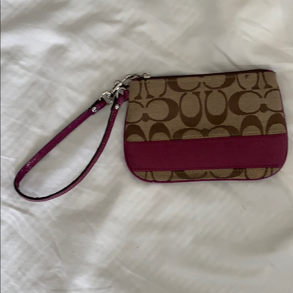 Coach wristlet